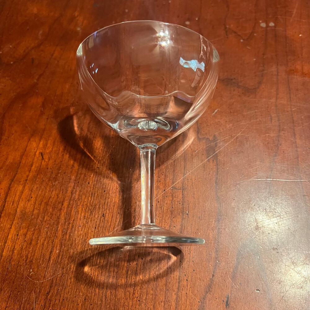 Vintage Champaigne Flute Crystal Elegant Stylish